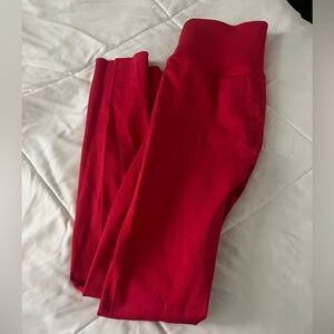 Fabletics leggings red